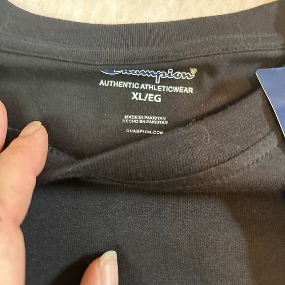 Champion Black Short Sleeve Tee - Picture 7 of 8